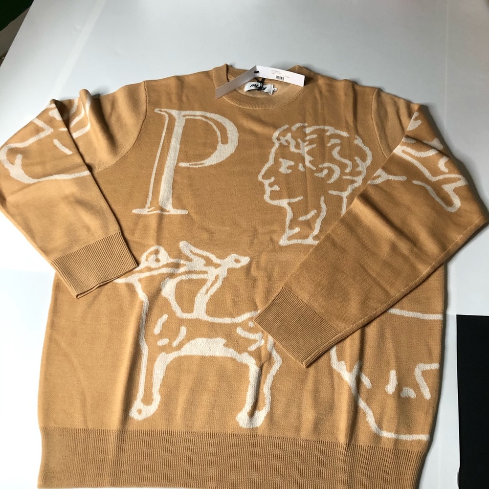 Palace Archaeology Knit Mens XL Soft Wool Sweater